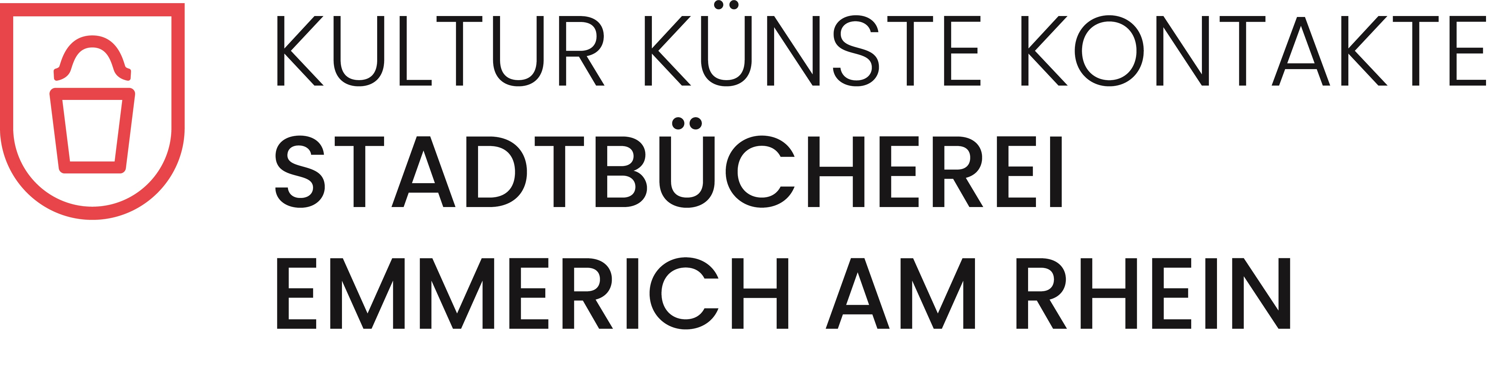 Logo der Bibliothek Emmerich am Rhein